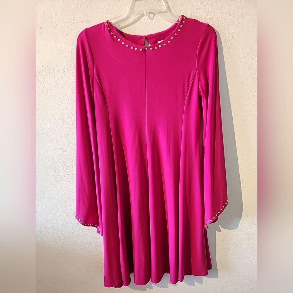 Emma & Michele Women Pink Cocktail Going Out Career Work Dress Small